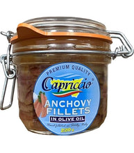 Load image into Gallery viewer, Capriccio Anchovy Fillets in Oil 220g
