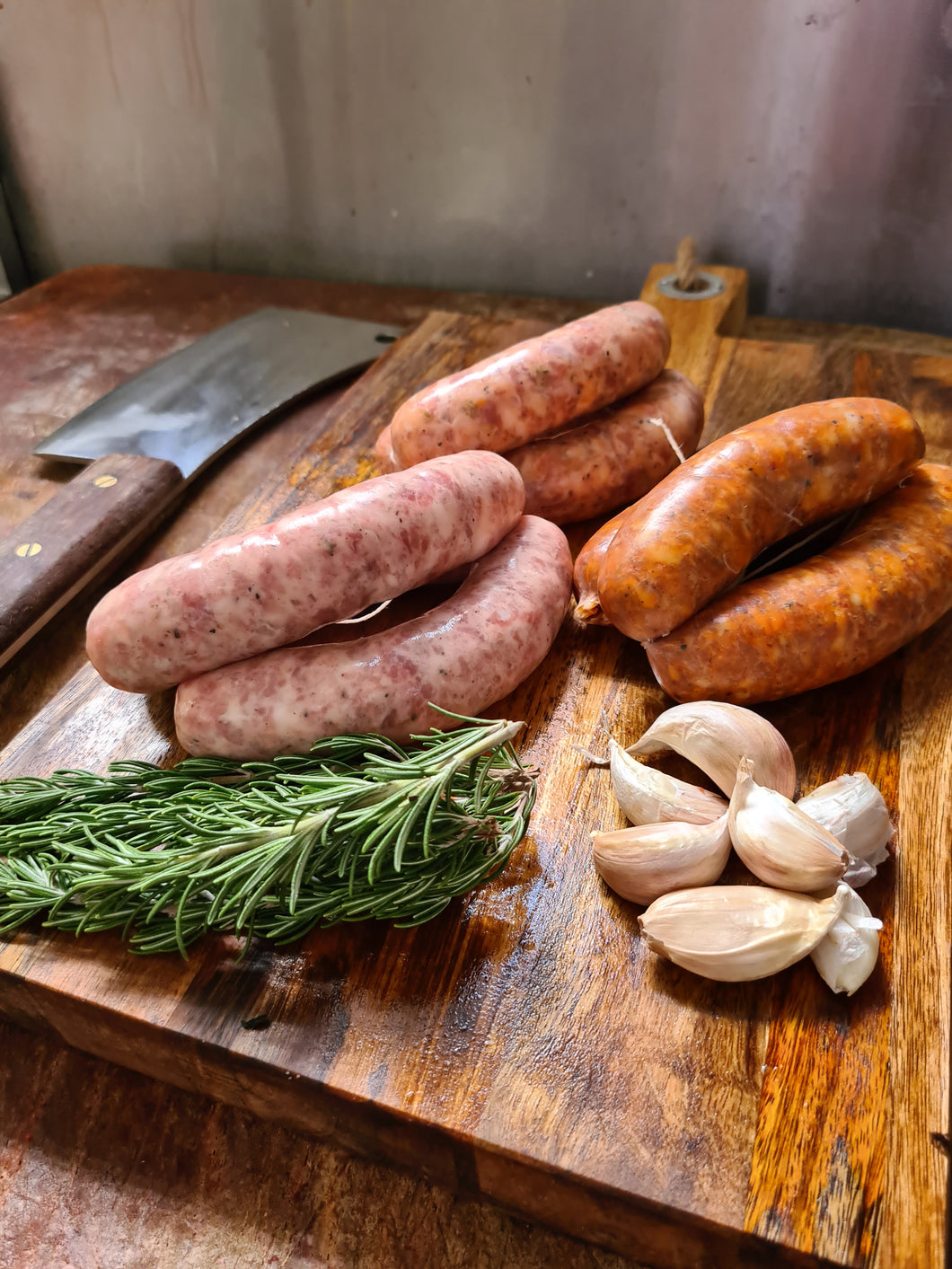 Homemade Continential Pork & Fennel Sausages