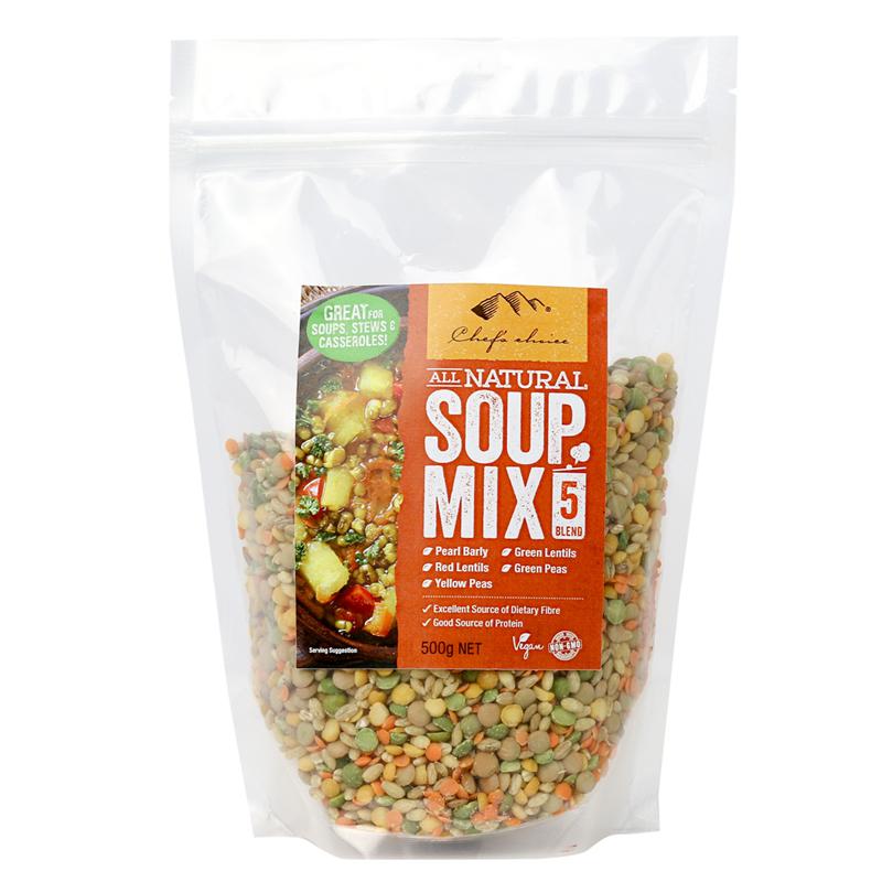 Chef’s Choice All Natural Soup Mix 5 Blend Grain Free 500g