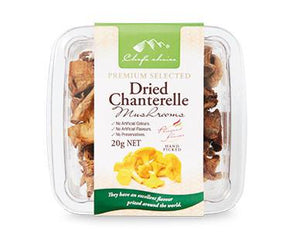 Chef's Choice Dried Chanterelle Mushrooms 20g