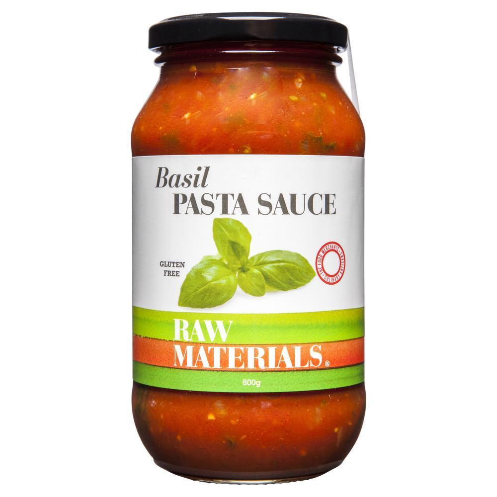 Raw Materials Basil Pasta Sauce 500g