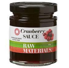 Raw Materials Cranberry Sauce 200g